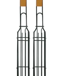 Mr. Bar-B-Q Grilling Tools & Accessories 2-Pack Steel Non-stick Kebab Holder