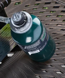 Mr. Bar-B-Q Grills Portable LP gas grill Black/Powder Coated 10000-BTU 178-sq in Portable Gas Grill -Mmaster Outlet Shop 42291856