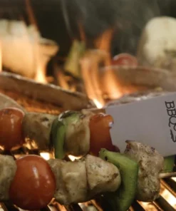 BBQ Croc Grilling Tools & Accessories 3 in 1 Barbecue Tool, 18 in. Blue Aluminum Scissor-style Tongs -Mmaster Outlet Shop 42550224