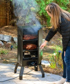 Masterbuilt Smokers Analog 354-Sq in Black Electric Smoker -Mmaster Outlet Shop 42576845 scaled