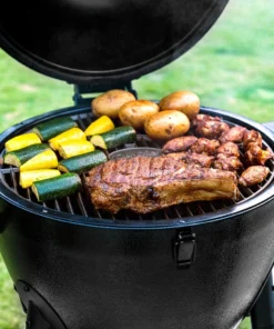 Char-Griller Grills AKORN; 20-in W Black Kamado Charcoal Grill -Mmaster Outlet Shop 42691822