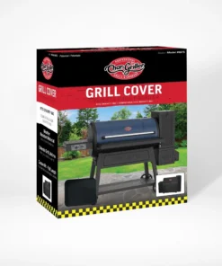 Char-Griller Grilling Tools & Accessories Gravity Fed Cover 64-in W x 62-in H Black Charcoal Grill Cover -Mmaster Outlet Shop 42698871