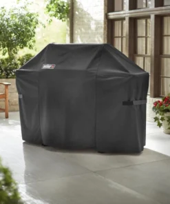 Weber Grilling Tools & Accessories 26.8-in W x 47-in H Black Gas Grill Cover -Mmaster Outlet Shop 42700181