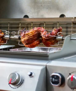 Weber Grilling Tools & Accessories 55.7-in Stainless Steel Grill Rotisserie -Mmaster Outlet Shop 42702556 scaled