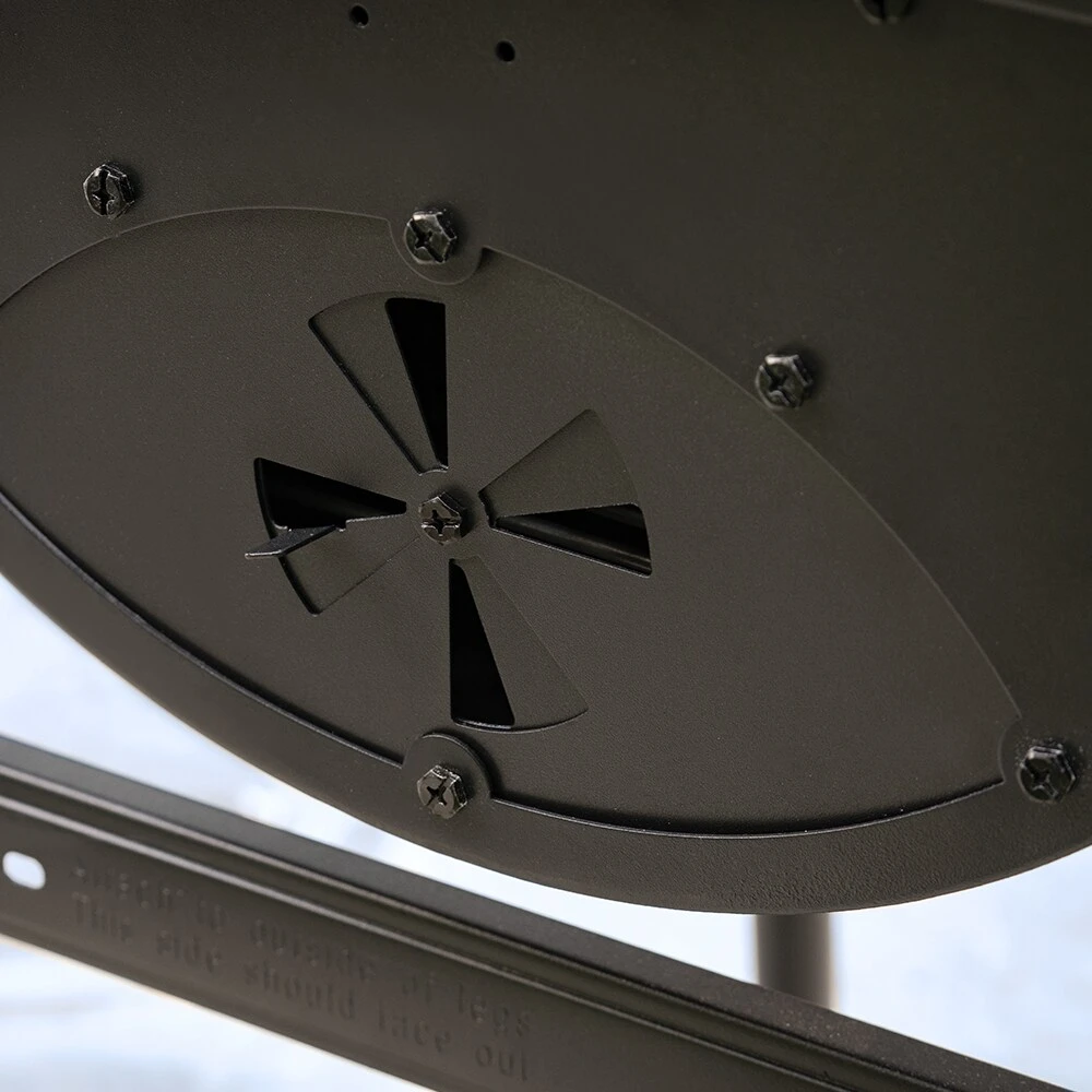 Char-Griller Grills 23-in W Black Barrel Charcoal Grill 7 Char-Griller Grills 23-in W Black Barrel Charcoal Grill - Image 7