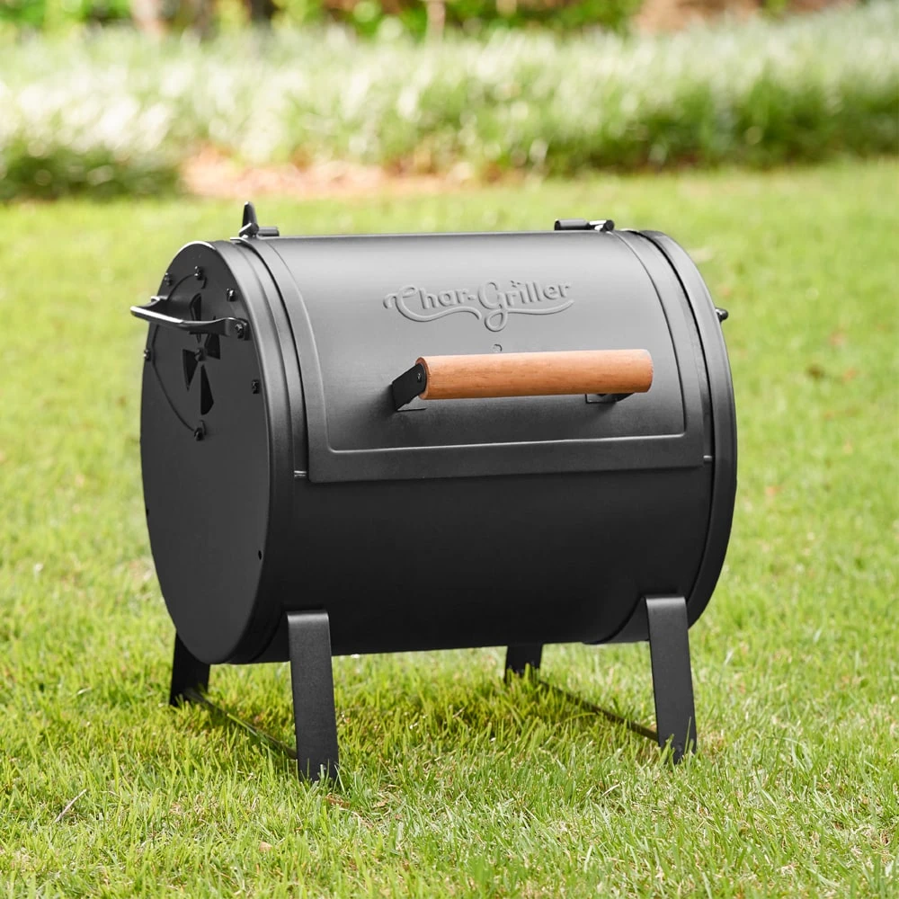 Char-Griller Grills 2-in-1 250-sq in Black Portable Charcoal Grill 3 Char-Griller Grills 2-in-1 250-sq in Black Portable Charcoal Grill - Image 3