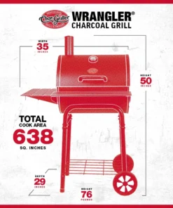Char-Griller Grills 23-in W Black Barrel Charcoal Grill 29 Char-Griller Grills 23-in W Black Barrel Charcoal Grill -Mmaster Outlet Shop 43248642