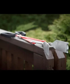 BBQ Croc Grilling Tools & Accessories 3 in 1 barbecue tool, 26 in. Red Aluminum Scissor-style Tongs 13 BBQ Croc Grilling Tools & Accessories 3 in 1 barbecue tool, 26 in. Red Aluminum Scissor-style Tongs -Mmaster Outlet Shop 43284380