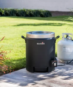 Char-Broil Turkey Fryers, Cookers, & Pots Big Easy 0-Gallon 20-lb Cylinder Piezo Ignition Oil-less Gas Turkey Fryer -Mmaster Outlet Shop 43320886 scaled