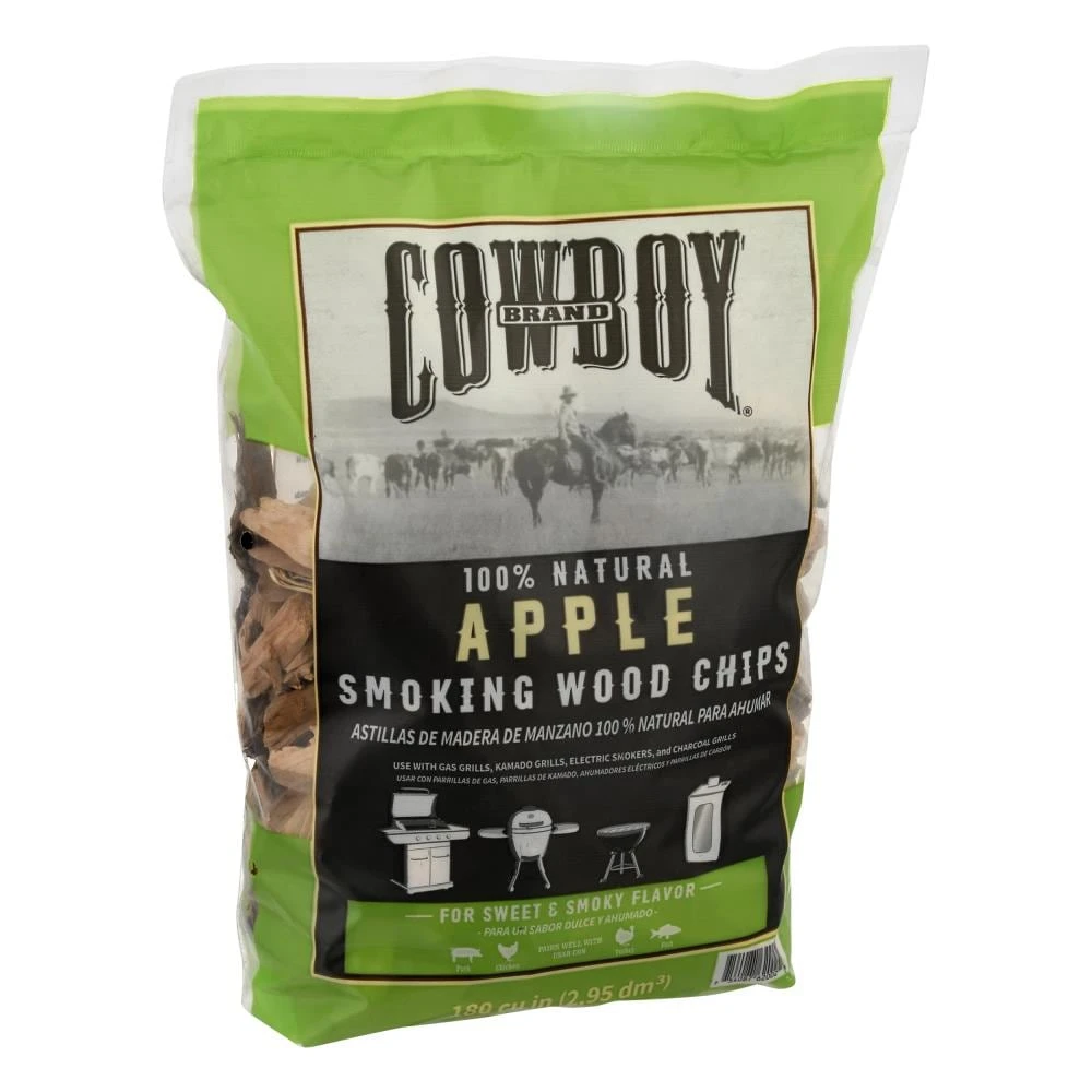 Cowboy Charcoal Grilling Fuels Apple 180 Cubic Inch(Es) Wood Chips 7 Cowboy Charcoal Grilling Fuels Apple 180 Cubic Inch(Es) Wood Chips - Image 7