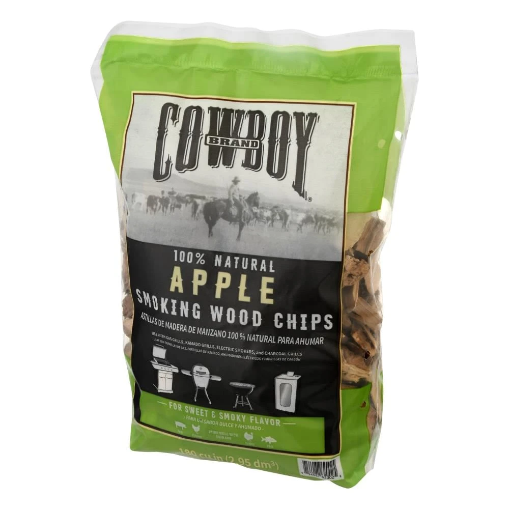 Cowboy Charcoal Grilling Fuels Apple 180 Cubic Inch(Es) Wood Chips 8 Cowboy Charcoal Grilling Fuels Apple 180 Cubic Inch(Es) Wood Chips - Image 8