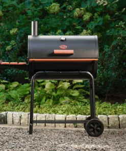 Char-Griller Grills Super Pro 30-in W Black Barrel Charcoal Grill -Mmaster Outlet Shop 43456588