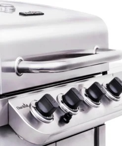 Char-Broil Grills Performance Stainless 4-Burner Liquid Propane Gas Grill with 1 Side Burner -Mmaster Outlet Shop 43465432