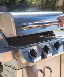 Char-Broil Grills Performance Stainless 4-Burner Liquid Propane Gas Grill with 1 Side Burner -Mmaster Outlet Shop 43465438