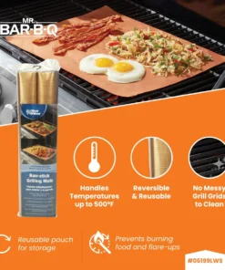 Blue Rhino Grilling Tools & Accessories 2-Pack Polyester Non-Stick Grill Sheet(s) -Mmaster Outlet Shop 43538524