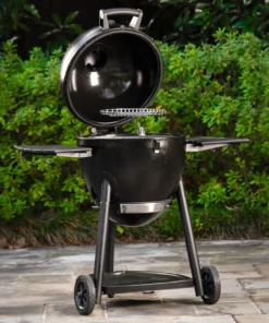 Char-Griller Grills AKORN; 20-in W Black Kamado Charcoal Grill -Mmaster Outlet Shop 43556806