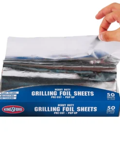 Kingsford Grilling Tools & Accessories 50-Pack Aluminum Foil Non-Stick Grill Sheet(S) -Mmaster Outlet Shop 43649729 scaled