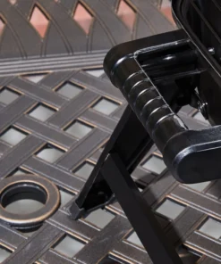 Mr. Bar-B-Q Grills Portable LP gas grill Black/Powder Coated 10000-BTU 178-sq in Portable Gas Grill -Mmaster Outlet Shop 44018141