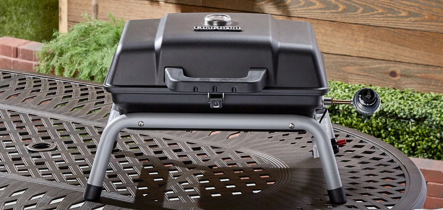 Char-Broil Grills Black 9500-BTU 240-sq in Portable Gas Grill 2 Char-Broil Grills Black 9500-BTU 240-sq in Portable Gas Grill - Image 2