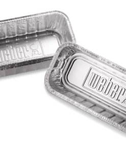 Weber Grilling Tools & Accessories SmokeFire 10-Pack 11-in x 2.5-in W Disposable Aluminum Grill Drip Pan -Mmaster Outlet Shop 44019090 scaled