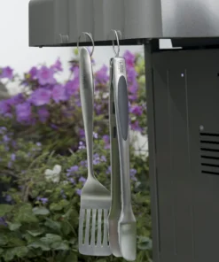 Weber Grilling Tools & Accessories 2-Pack Stainless Steel Tool Set -Mmaster Outlet Shop 44019267 scaled