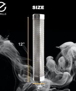 Z GRILLS Grilling Tools & Accessories 3.5-in L x 3.5-in W x 12-in H Stainless Steel Smoker Box -Mmaster Outlet Shop 44127979