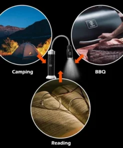 Z GRILLS Grilling Tools & Accessories BBQ Grill LED Light Outdoor Bright Lamp Magnetic Base with Case 2PCS -Mmaster Outlet Shop 44128044