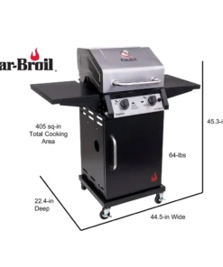 Char-Broil Grills Black and Stainless 2-Burner Liquid Propane Infrared Gas Grill -Mmaster Outlet Shop 44138200