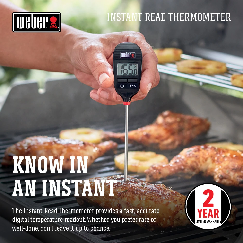 Weber Grilling Tools & Accessories Instant Read Thermometer 5 Weber Grilling Tools & Accessories Instant Read Thermometer - Image 5