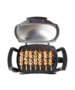 Weber Grills Q1400 1560-Watt Dark Gray Electric Grill -Mmaster Outlet Shop 45008848