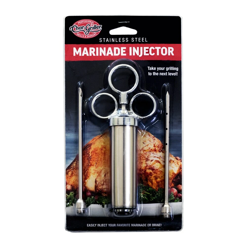 Char-Griller Grilling Tools & Accessories Stainless Steel Marinade Injector 4 Char-Griller Grilling Tools & Accessories Stainless Steel Marinade Injector - Image 4