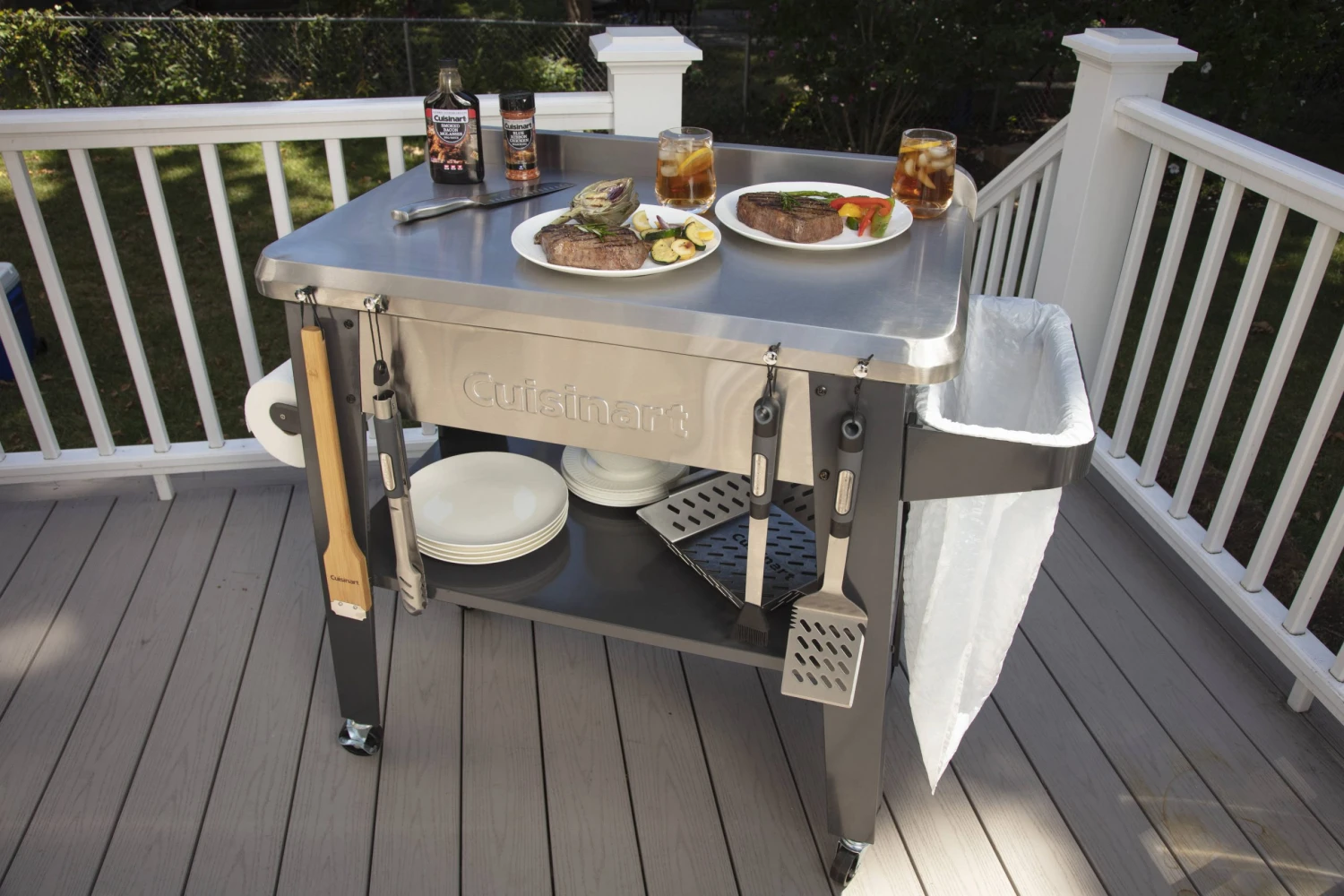 Cuisinart Grilling Tools & Accessories Cuisinart Outdoor Prep Table 2 Cuisinart Grilling Tools & Accessories Cuisinart Outdoor Prep Table - Image 2